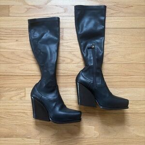 Stella McCartney Black Knee-High Boots